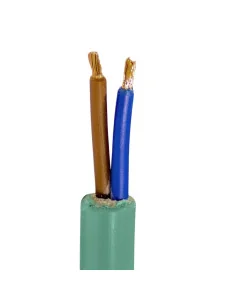 Manguera Verde Flexible Libre de Halógenos 2x25 mm²