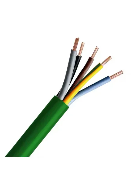 Manguera Eléctrica Flexible Libre de Halógenos 5x2,5 mm² (metro) | 