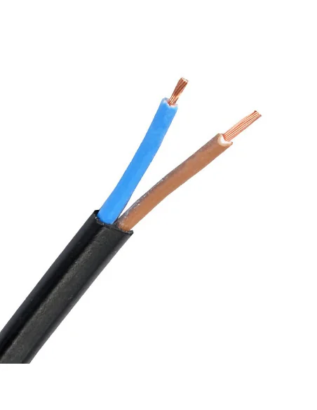 Manguera Eléctrica Flexible Negra 2x1,5 mm² (metro) | 