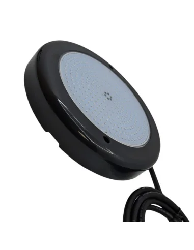 Foco Color Antracita - LED Blanco Frío Ø15cm en ABS de superficie para Piscina | 