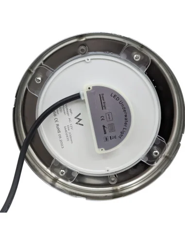 Foco LED Blanco de Acero Inoxidable para Piscina - Relleno de Resina | 