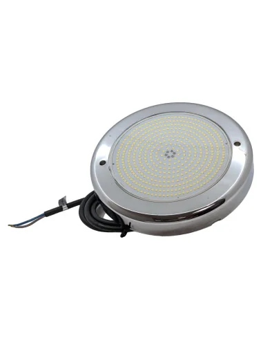 Foco LED RGB de Acero Inoxidable para Piscina - Relleno de Resina | 