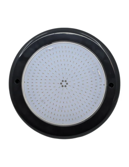 Foco LED para Piscina en ABS color Antracita Cable 4 hilos RGB Ø23 cm de 35W 12V/DC | 