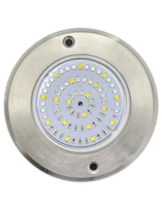 Foco LED Blanco Cálido Acero Inoxidable | 11CM Diametro 6W