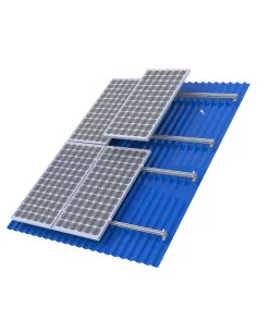 Estructura Coplanar para Tejados de Chapa | Fotovoltaica