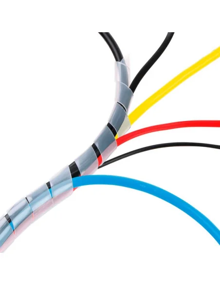 Cinta Helicoidal para Organizar Cables - Flexible y Resistente | 