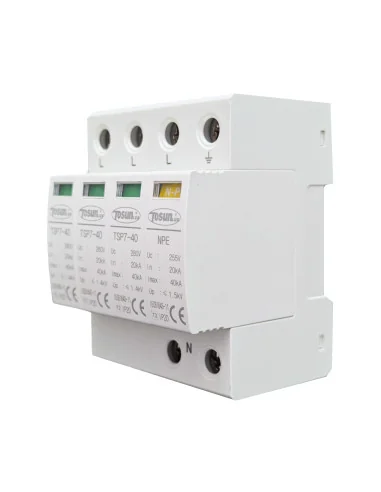 Protector de Sobretensiones Transitorias 3P+NPE AC | 