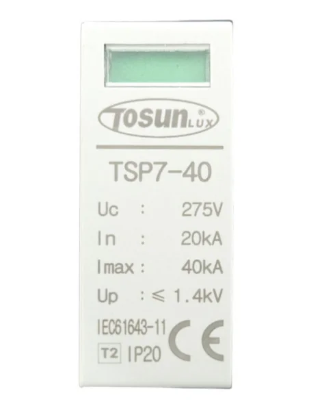 Modulo de Reemplazo para Protector de Sobretensiones Transitorias TSP7-40kA | 