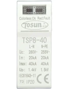Módulo Reemplazo Protector Sobretensiones TSP8-40kA AC 40kA