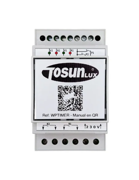 Temporizador para 2 Pulsadores Piezoeléctricos | 