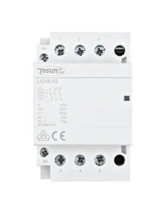 Contactor Modular NC 3P 63A 230V AC | Relé Tosunlux