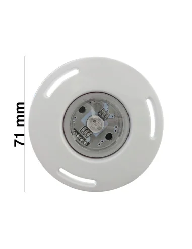 Foco LED Mini para Escalera de Piscina | Compacto y Plano | RGB 12V AC ON/OFF 6W | 