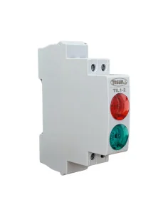 Indicador LED Rojo Verde Modular 230V AC / DC