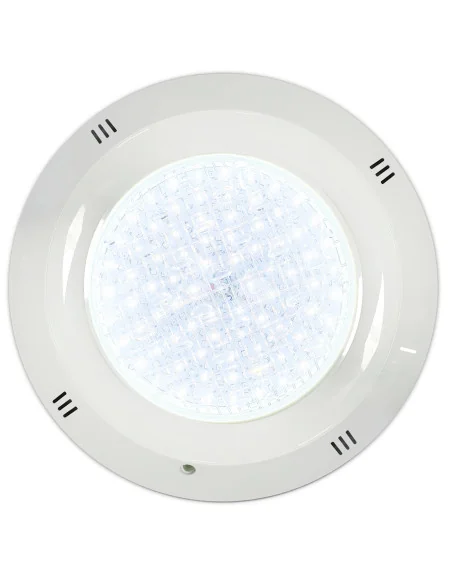 Foco LED RGB + Blanco Wifi 35W 12V DC de superficie para piscina cable 5 hilos | 