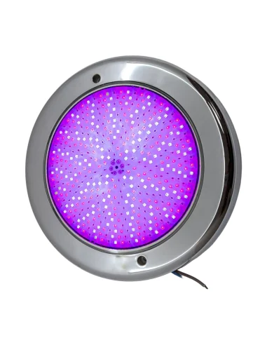 Foco LED RGB de Acero Inoxidable para Piscina - Relleno de Resina | 