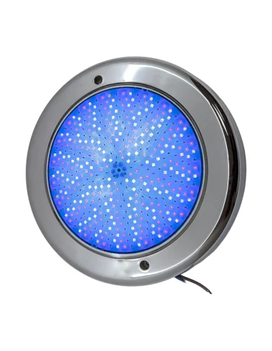 Foco LED RGB de Acero Inoxidable para Piscina - Relleno de Resina | 