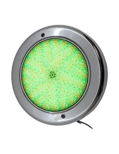 Foco LED RGB de Acero Inoxidable para Piscina - Relleno de Resina | 