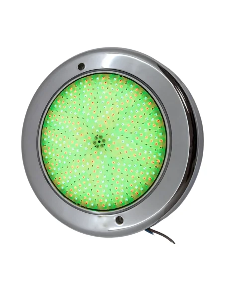 Foco LED RGB de Acero Inoxidable para Piscina - Relleno de Resina | 