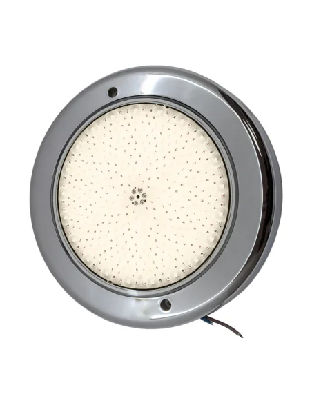 Foco LED Blanco de Acero Inoxidable para Piscina - Relleno de Resina | 