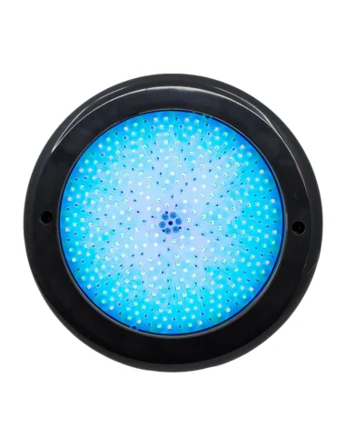 Foco LED para Piscina en ABS color Antracita Cable 4 hilos RGB Ø23 cm de 35W 12V/DC | 