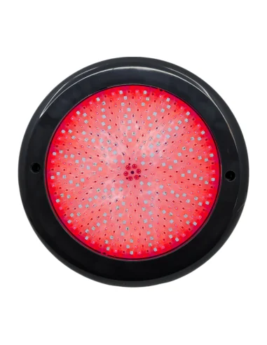 Foco LED RGB con cable 4 hilos 15W Ø15cm en ABS color Antracita de superficie para Piscina | 