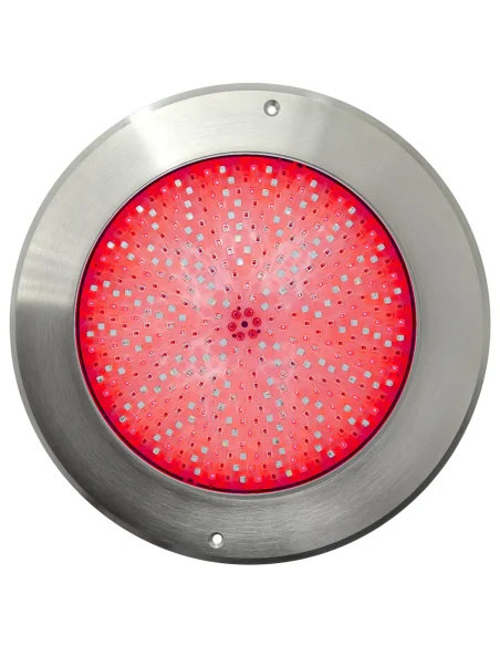 Foco LED Plano para Piscina de 45W RGBW, Acero, Cable de 5 Hilos | 
