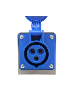 Toma Conector 2P+E AC Macho 16A IP44 2
