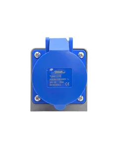 Toma Conector 2P+E AC Macho 32A IP44