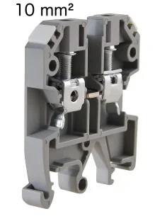 Terminales para conexiones en carril Din - 2,5 mm² L + N + T | Celectricos