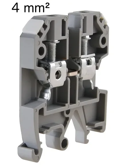 Bornes carril din - 4 mm² (Linea - Neutro - Tierra) | 