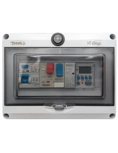 Cuadro Eléctrico para Piscina sin Iluminación | Contactor para Motor | 0,5 a 2 CV