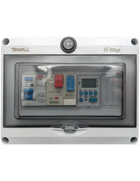 Cuadro eléctrico para Piscina Básico (Solo Motor) | 0,5 a 2 CV | 