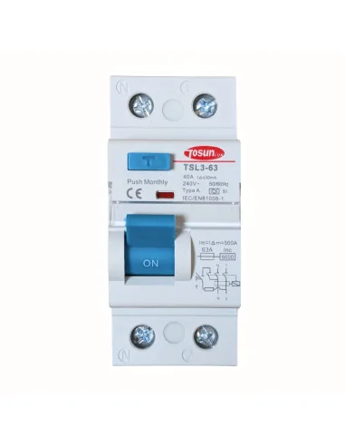 Interruptor Diferencial Superinmunizado 2P 40A 30mA 6kA Clase A TSL3-63 | 6931934254433