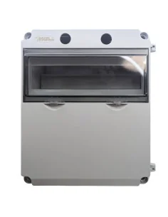 Cuadro eléctrico estanco de 12 elementos con Agujeros