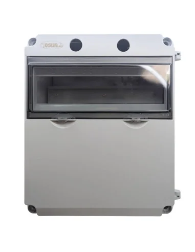 Cuadro eléctrico estanco de 12 elementos con Agujeros | 