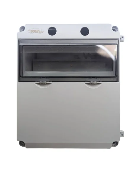 Cuadro eléctrico estanco de 12 elementos con Agujeros | 