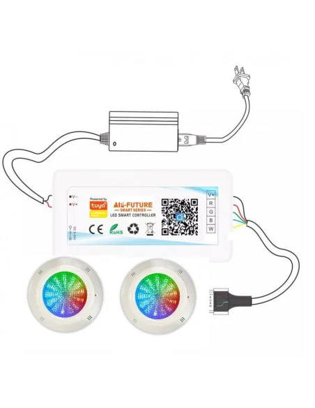 Controlador WIFI para iluminación LED RGBW | 8436612815961