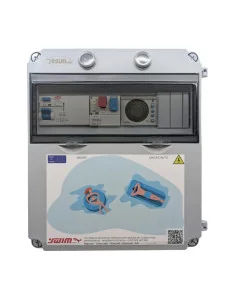 Cuadro Piscina Trifásico 1CV IP65 Reloj | Celectricos