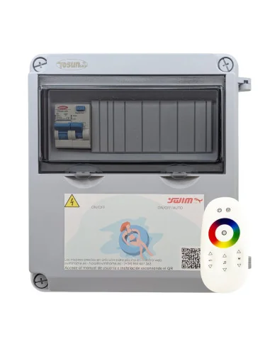 Cuadro eléctrico para iluminación de piscina 60W 12V DC IP65 WiFi WPC060LUXW | 8436612814476