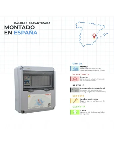 Cuadro eléctrico para iluminación de piscina 60W 12V DC IP65 WiFi WPC060LUXW | 8436612814476