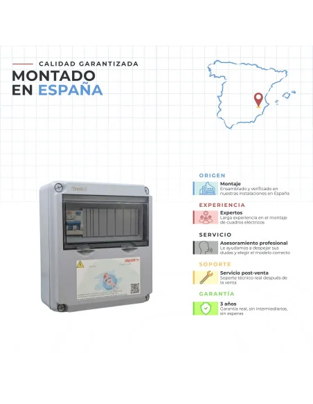 Cuadro eléctrico para iluminación de piscina 60W 12V DC IP65 WiFi WPC060LUXW | 8436612814476