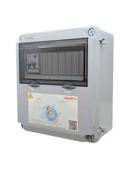 Cuadro eléctrico para iluminación de piscina 60W 12V DC IP65 WiFi WPC060LUXW | 8436612814476