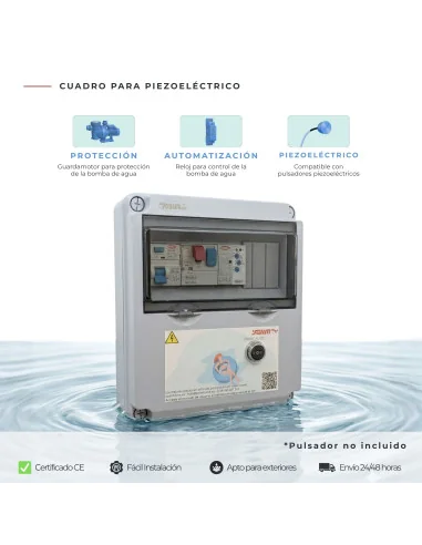 Cuadro eléctrico para control piezo eléctrico | 8436602502697