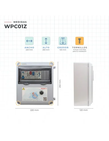 Cuadro eléctrico para control piezo eléctrico | 8436602502697