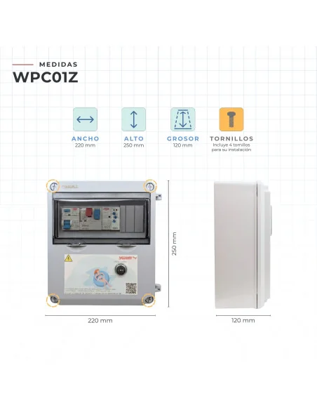 Cuadro eléctrico para control piezo eléctrico | 8436602502697