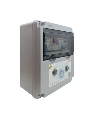 Cuadro eléctrico piscina 1CV Transformador 60W DC y Control RGB WPC060R-M-1 | 8436602509306
