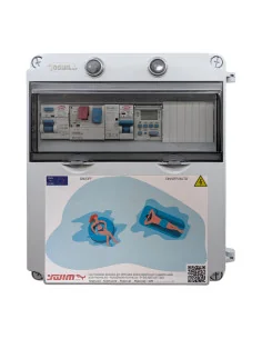 Cuadro Piscina 1CV 150W RGB DC Mando | Celectricos 2