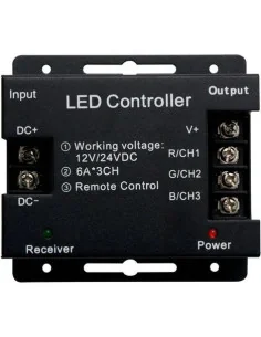 Controlador LED RGB con control remoto - 1 2